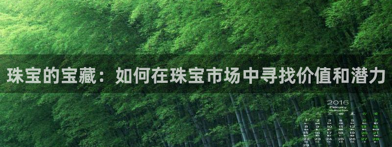 新航娱乐公司怎么样啊：珠宝的宝藏：如何在珠宝市场中寻找价值和