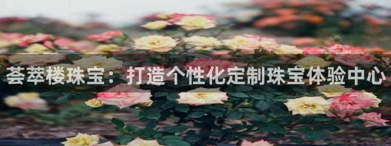 成都中创新航娱乐区:荟萃楼珠宝:打造个性化定制珠宝体验中心