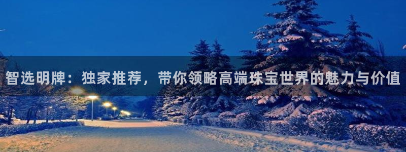 新航娱乐app下载地址：智选明牌：独家推荐，带你领略高端珠宝