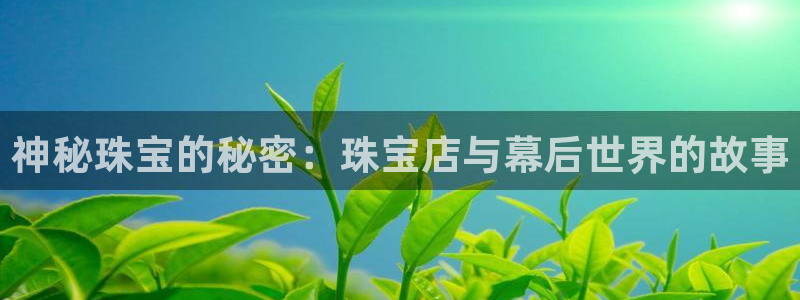 新航娱乐最新消息：神秘珠宝的秘密：珠宝店与幕后世界的故事